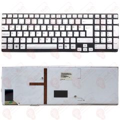 Sony Vaio VPC-SE2S2C/3C, VPC-SE2S3C Klavye Led Işıklı Gri TR