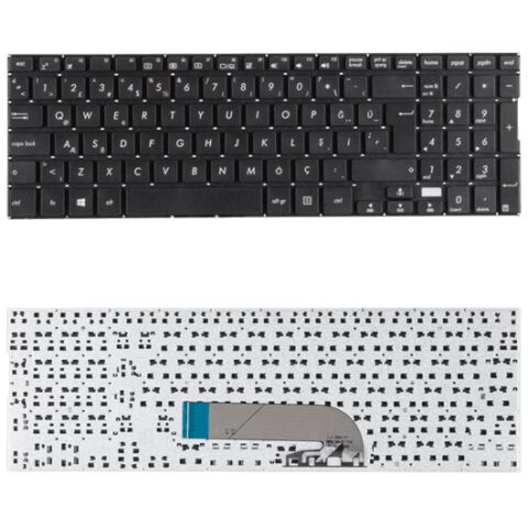 Asus MP-13F83US-4421, MP-13F86GB-4421 Klavye Tuş Takımı Tuş Seti Siyah Türkçe