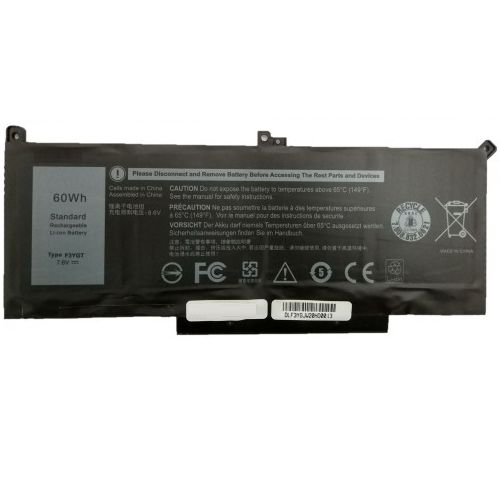 FitCell Dell Latitude 7480, 14 7480, 14-7480, P73G, P73G001, P73G002 Uyumlu Batarya Pil