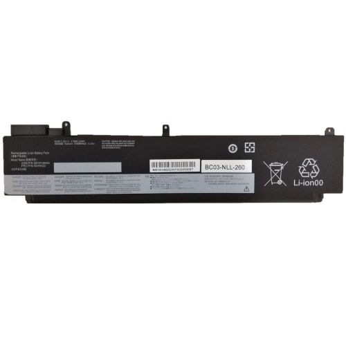 Nion Lenovo ThinkPad T460s, 20F9, 20FA Uyumlu Batarya Pil (Alt Batarya)