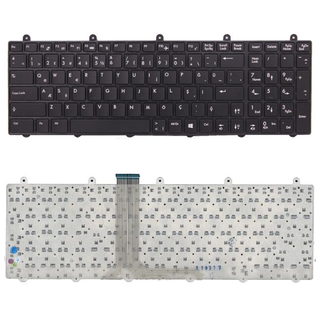 Monster Abra A5 V2.1.1 Klavye Tuş Takımı Siyah Türkçe