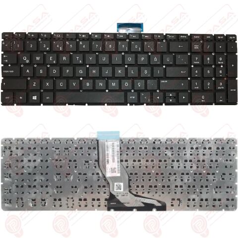 Hp 15-RB505NT, 15-RB506NT Klavye Tuş Takımı Siyah Renk TR Q