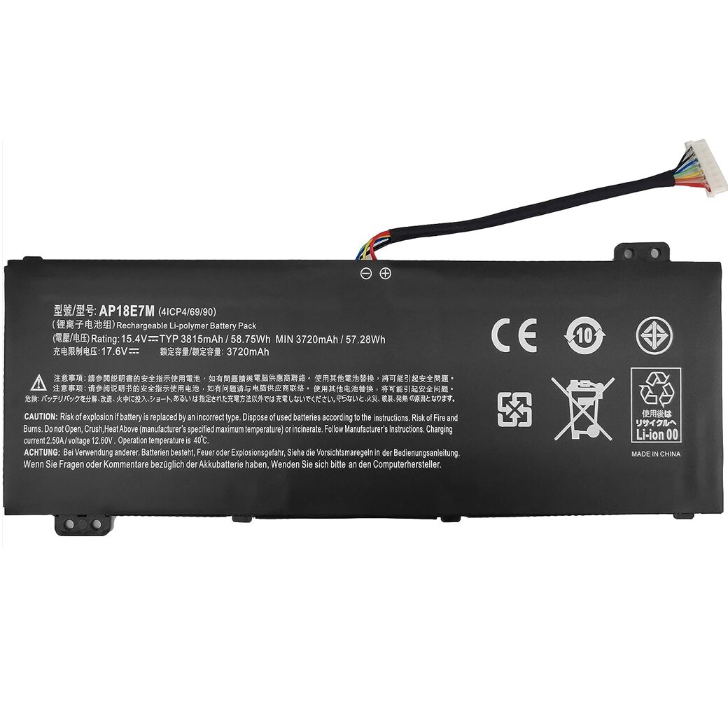 Nion Acer Nitro 5 AN515-55-7721, AN515-55-78CS, AN515-55-78DN, AN515-55-508R Uyumlu Batarya Pil