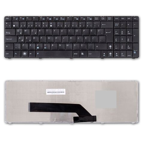 Asus K50IP-SX056D, K50IP-SX058R Klavye Tuş Takımı Tuş Seti TR Q Siyah