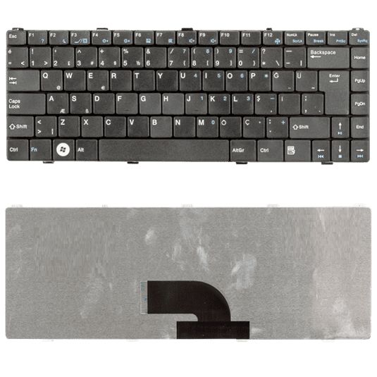 SG-28120-28A, SG-37400-38A, SG-37410-2AA Klavye Tuş Takımı Tuş Seti Siyah Türkçe
