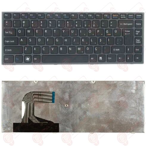 Sony Vaio VPCS12C5E, VPCS12C7E, VPCS12D7E Klavye Siyah TR
