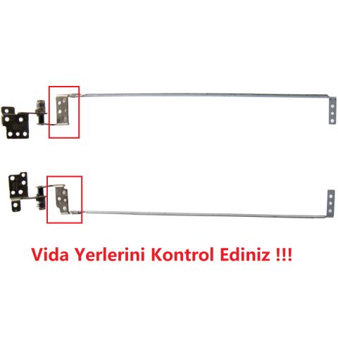 Asus Y582, Y582C, Y582CA, Y582CC, Y582CL, Y582D, Y582DP, Y582E, Y582EA, Y582EP Uyumlu Menteşe SağSol