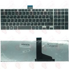 Toshiba Satellite C855-14W, C855-14X Klavye Tuş Takımı Gri TR