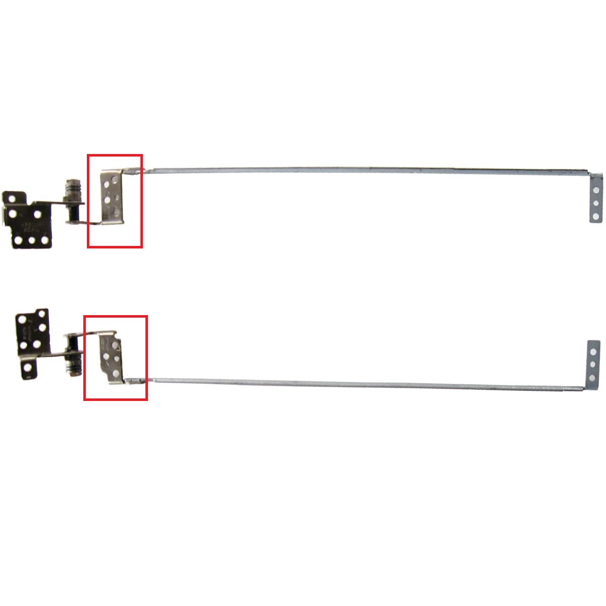 Asus Y582J, Y582JD, Y582JF, Y582JK, Y582JX, Y582M, Y582MD, Y582MJ Uyumlu Menteşe Set Sağ Sol