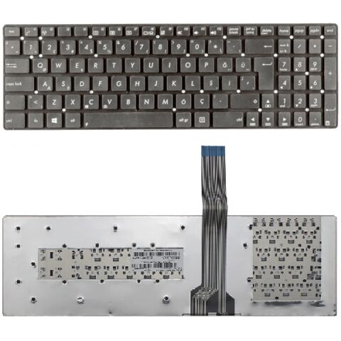 Asus MP-11G33A0-528, MP-11G33US-528 Klavye Tuş Takımı Tuş Seti TR Q Siyah