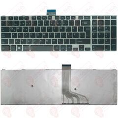 Toshiba Satellite L50-A-16Q, L50-A-19C Klavye Tuş Takımı Gri TR