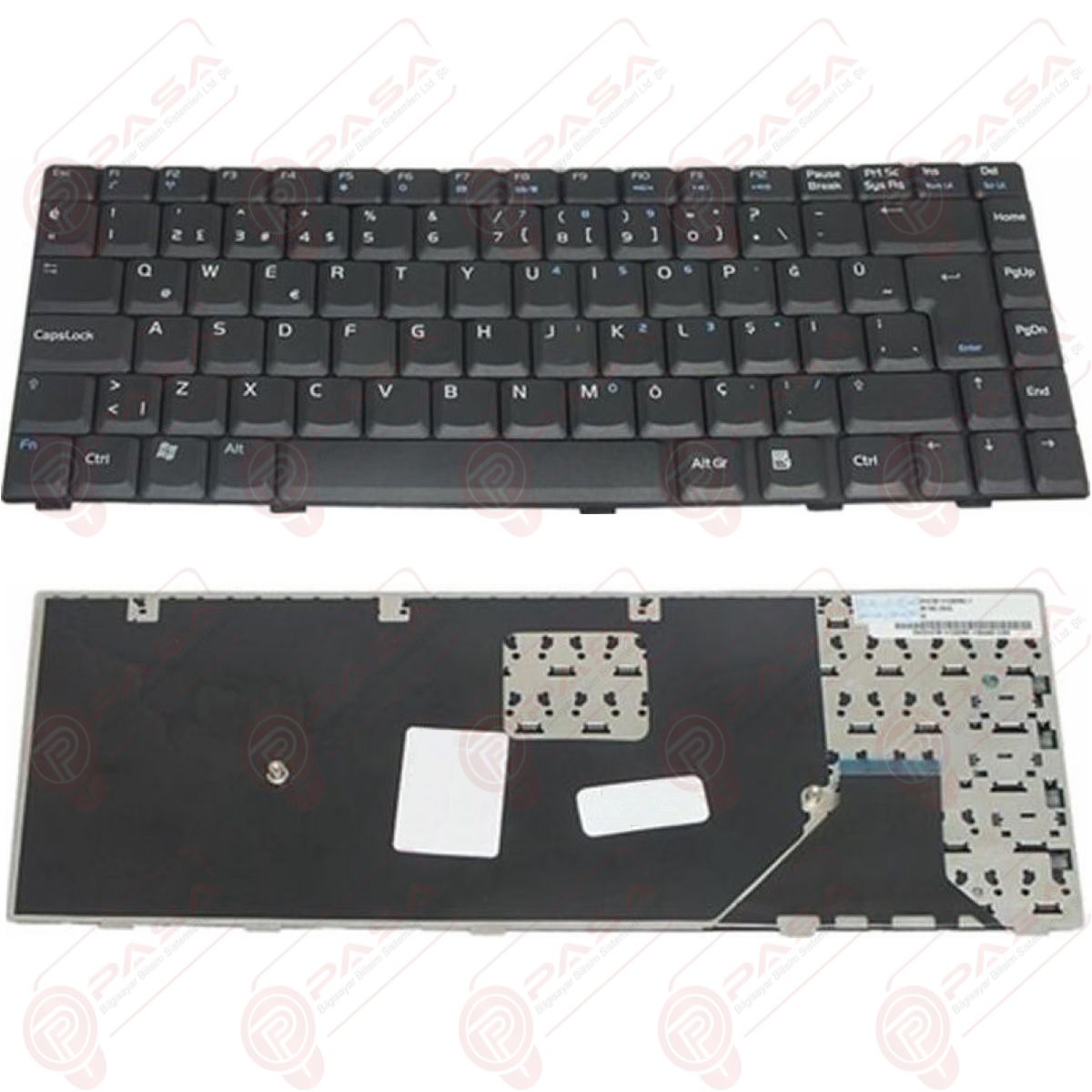 Asus A8000, A8000F, A8000J, A8000JA, A8000JC, A8000JM Klavye Tuş Takımı Tuş Seti Siyah Türkçe