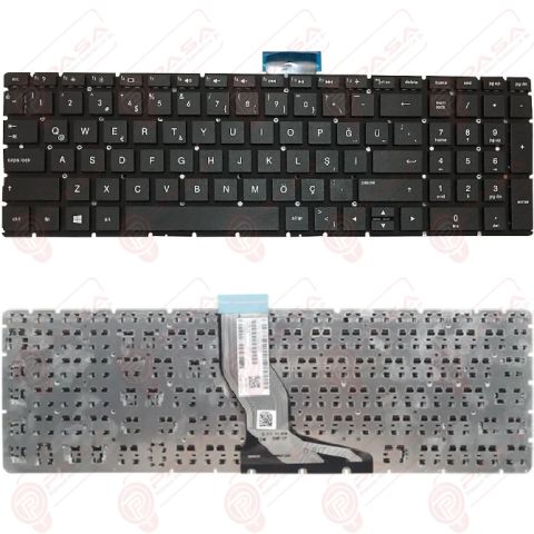 Hp 2BT24EA, 2CL26EA, 2CL28EA, 2CL30EA Klavye Tuş Takımı Türkçe Siyah Q Tuş Yapısı