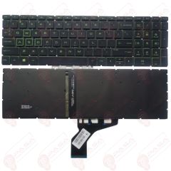 Hp Pavilion 15-EC0006NT, 15-EC0007NT, 15-EC0008NT Klavye Tuş Takımı Tuş Seti Yeşil Led Işıklı Türkçe