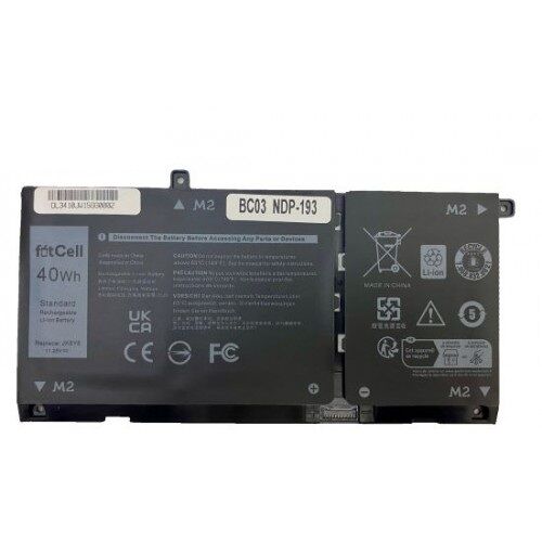Dell P101F, P102F, P102F002, P126G002, P129G, P130G, P130G001, P130G002 Uyumlu Batarya Pil