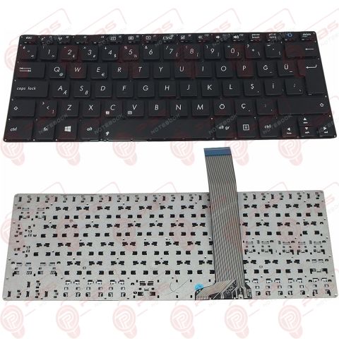 Asus S300CA-C1019H Klavye Tuş Takımı Tuş Seti Siyah Türkçe