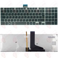 Toshiba PK1310S1A20, PK1310S2B00 Klavye Gri Işıklı TR