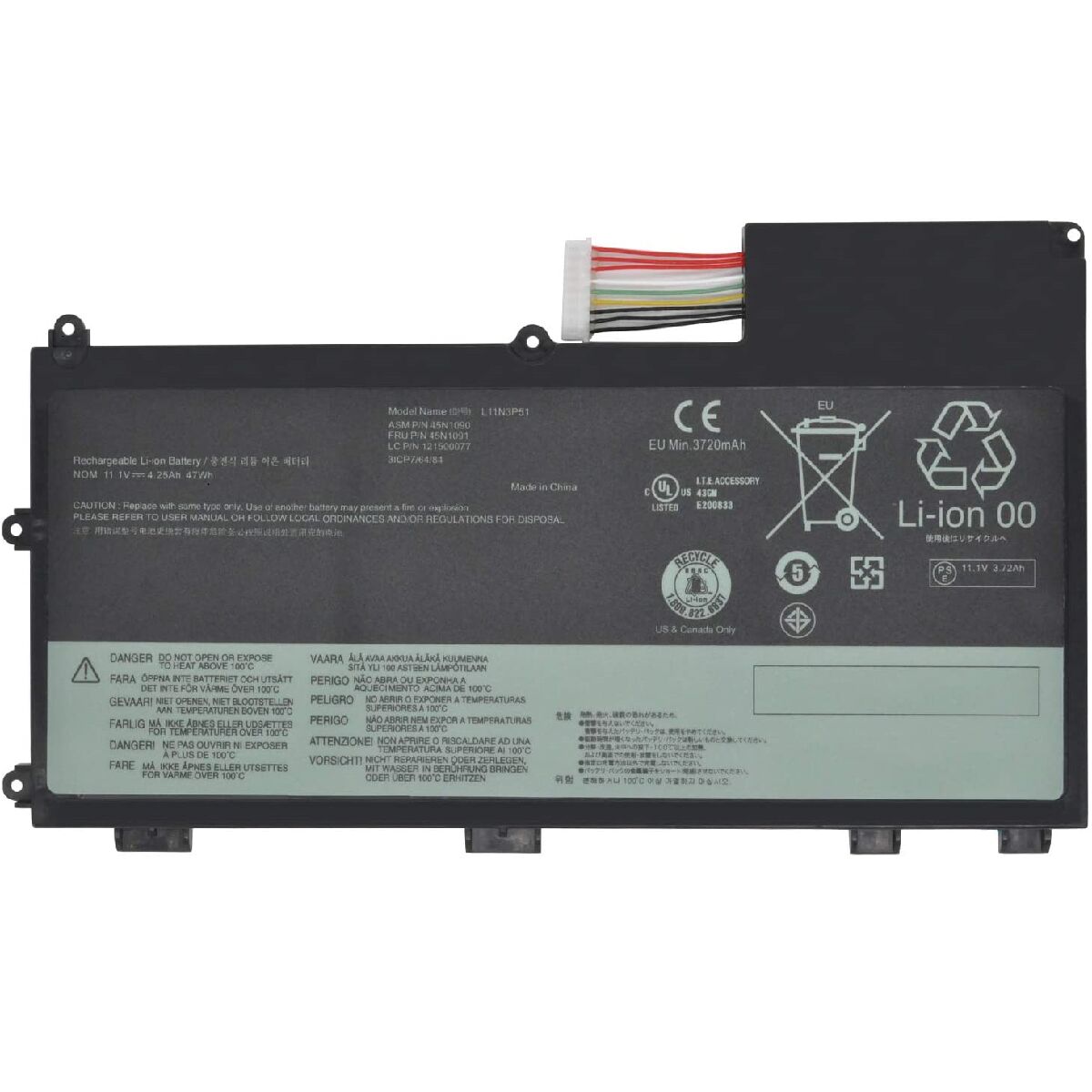Lenovo V490u, 20199 Batarya Pil Laptop Bataryası
