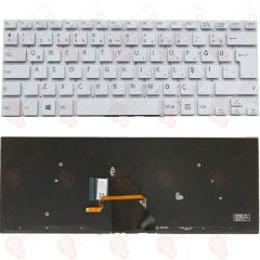 Sony Vaio SVF1421USTW, SVF1421TSTW Klavye Led Işıklı Beyaz TR