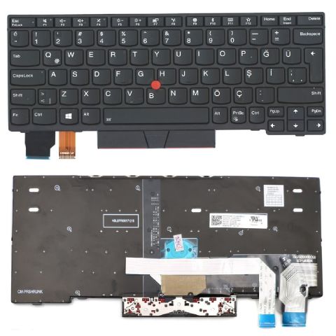 Lenovo ThinkPad X13 Yoga Gen1, 20SX, 20SY Klavye Siyah TR