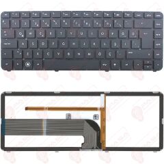 Hp Pavilion DV4-3000, DV4-3100, DV4-3200 Klavye Tuş Takımı Tuş Seti Led Işıklı Siyah Türkçe