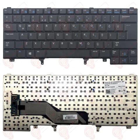 Dell 0CN5HF, CN5HF, 0FWVVF, FWVVF, XH75R, 0XH75R Klavye Tuş Takımı Tuş Seti Siyah Türkçe