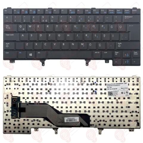 Dell Latitude E6220, E6230, E6320 Klavye Tuş Takımı Tuş Seti Siyah Türkçe