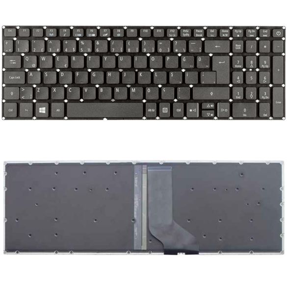 Acer TravelMate P257, P257-M, P257-MG, TMP257, TMP257-M, TMP257-MG Klavye Tuş Takımı Işıklı