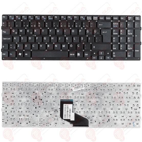 Sony Vaio VPCF23Q1E, VPCF23S1E, VPCF23S1R Klavye Siyah TR