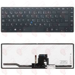 Toshiba Tecra Z40-A, Z40-B Klavye Led Işıklı Siyah TR