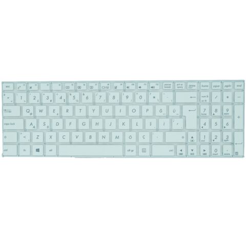 Asus X556UR-XX152T, X556UR-XX152TC Klavye Beyaz Tuş Takımı Tuş Seti Türkçe
