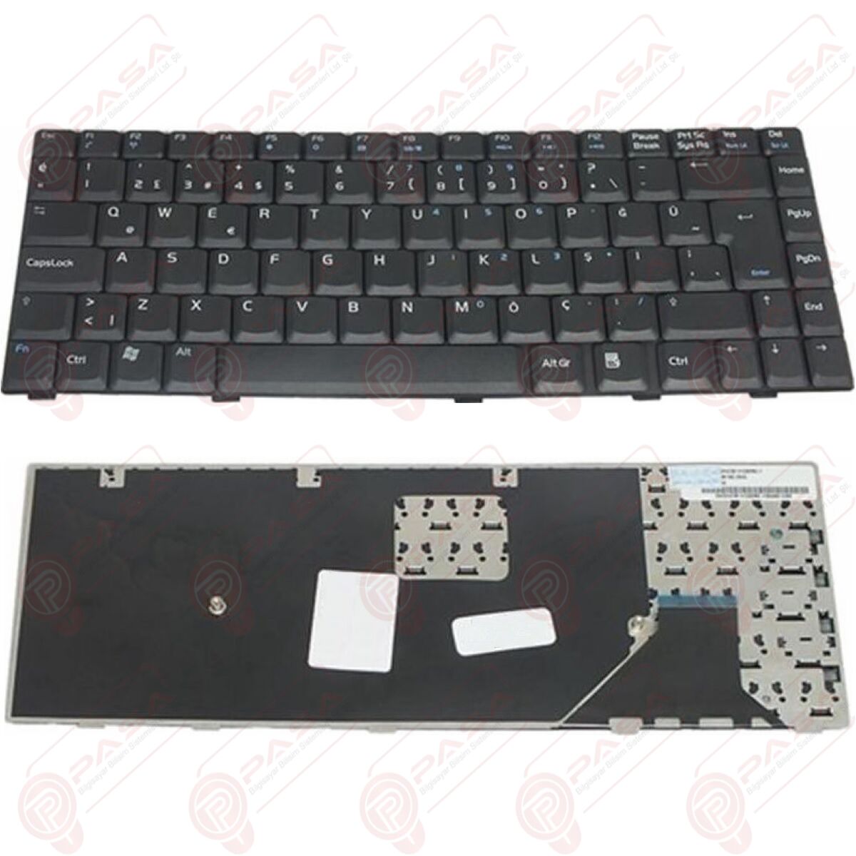 Asus K020662E2, K020662I1, K020662J1 Klavye Tuş Takımı Tuş Seti Siyah Türkçe