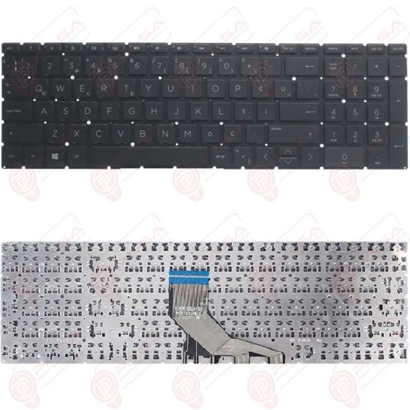 Hp 15G-DR, 15G-DX, 15Q-DS, 15Q-DY Klavye Tuş Takımı Siyah Renk TR Q