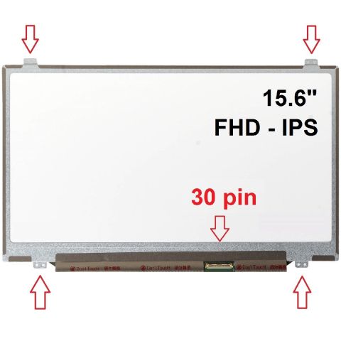 Acer Aspire A515-41, A515-41G Uyumlu Ekran Panel 15.6 Slim 30 Pin IPS 1920 x 1080 FHD