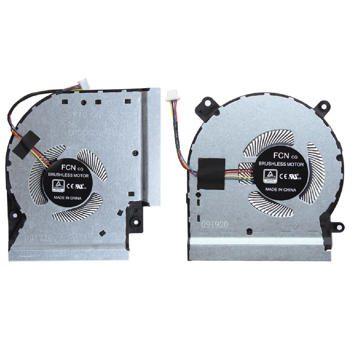 Asus DFSCK221051810 FK7U, DFSCK221051820 FK7T Uyumlu Fan Soğutucu Sağ ve Sol