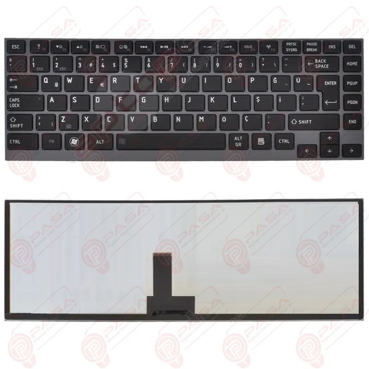 Toshiba N860-7835-T028, N860-7835-T010 Klavye Tuş Takımı Siyah TR