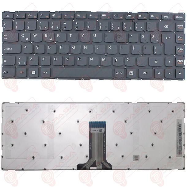 Lenovo S41-75, S4175, 80JR Klavye Siyah TR