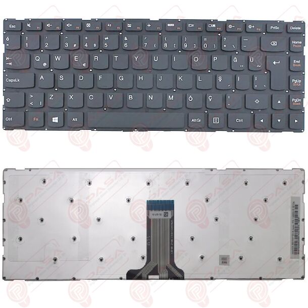 Lenovo U41-70, U4170, 80JT, 80VM Klavye Siyah TR
