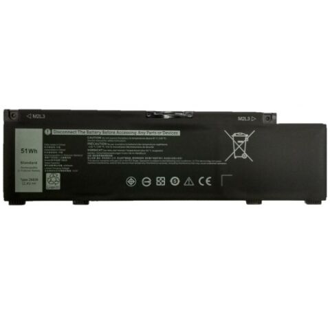 Nion Dell 266J9, 0266J9, 415CG, 0415CG Uyumlu 3Cell Batarya Pil