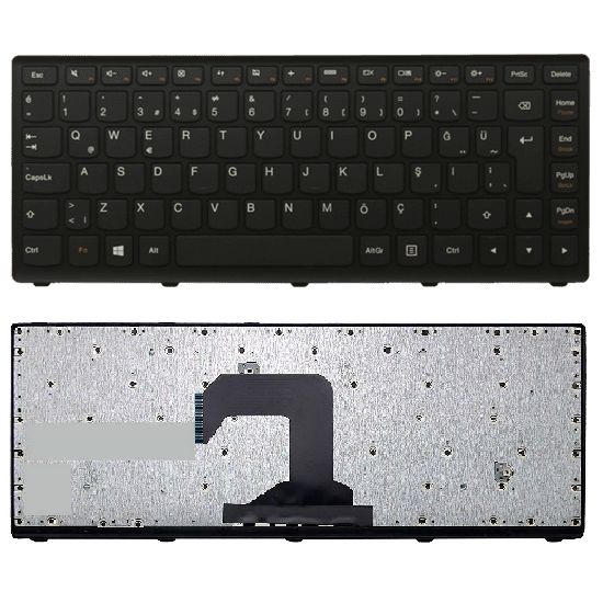 Lenovo ideaPad S400T, S410T, S415T Klavye Tuş Takımı Siyah TR