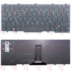 Dell Latitude E5491, E5495 Klavye VER.1 Foto Kontrol Ediniz Tuş Takımı Tuş Seti Siyah TR