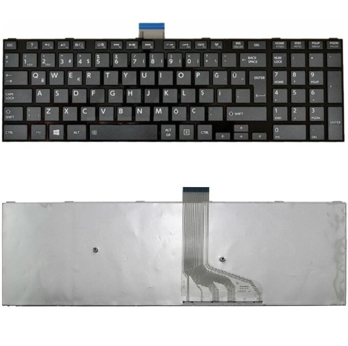 Toshiba MP-11B56TQ-920A Klavye Tuş Takımı Türkçe Siyah Q