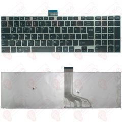 Toshiba Satellite L50T-A-122, L55-A5385 Klavye Tuş Takımı Gri TR