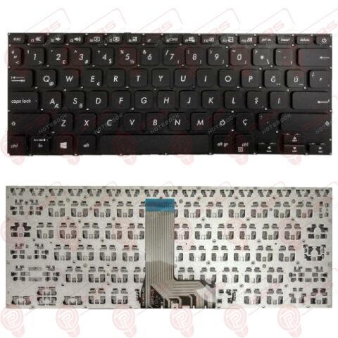 Asus D409DA-EK552, D409DA-EK953, D409DA-BV188 Klavye Tuş Takımı Tuş Seti Siyah Türkçe