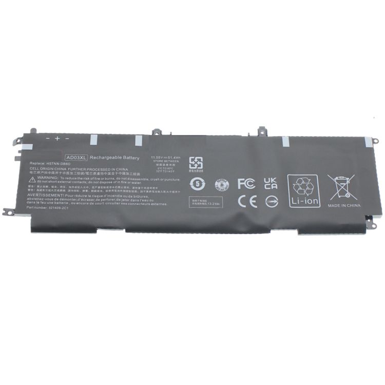 FitCell Hp HSTNN-DB8D, TPN-I128 Uyumlu Batarya Pil