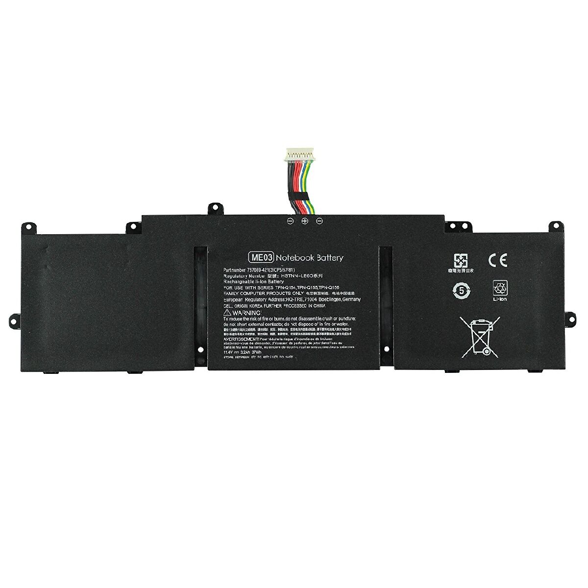 Hp Stream 11-D, 11-D001NT Batarya Pil Orjinal Nion Samsung Hücre