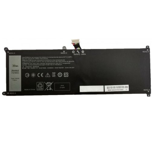 Nion Dell Latitude E7275, 12 E7275, 12-E7275 Uyumlu Batarya Pil