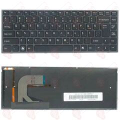 Sony Vaio PCG-51513L, PCG-51513M Klavye Led Işıklı Siyah TR