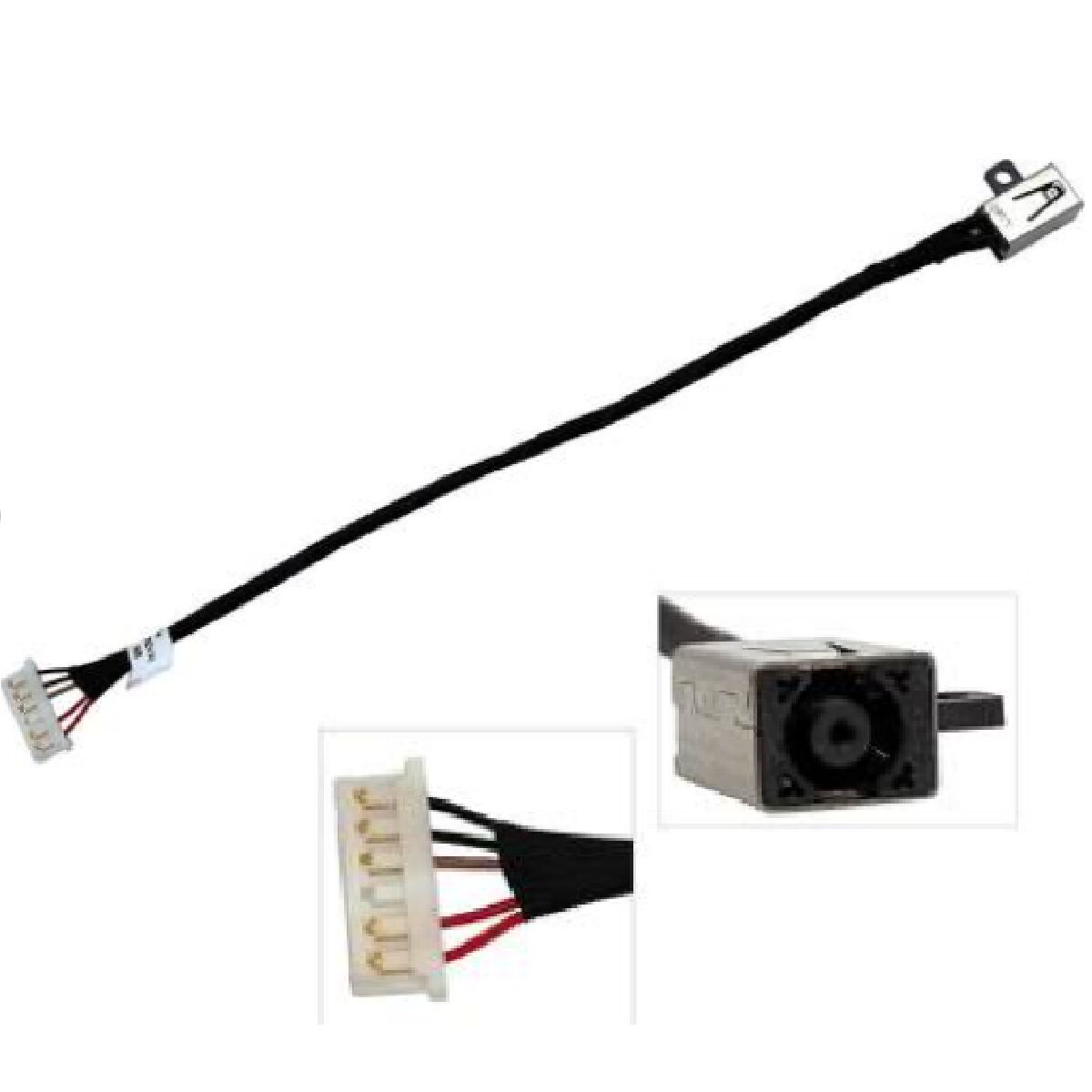 Dell inspiron 5555, 15-5555, 15 5555 Power Jack Kablolu Şarj Soketi Adaptör Soketi