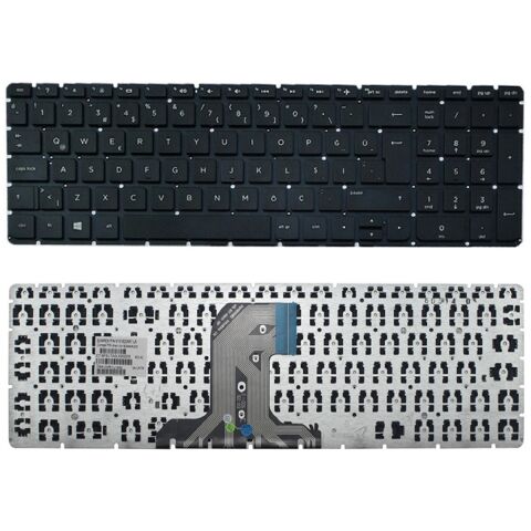 Hp 15-BA, 15-BD, 15-BE, 15-BF, 15-BG Klavye Tuş Takımı Tuş Seti Türkçe Q Siyah Renk